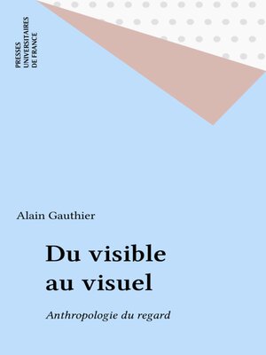 cover image of Du visible au visuel